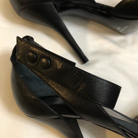 Nine West black heels- Size 9 1/2 - Picture 7 of 10